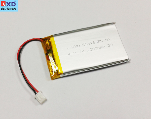 聚合物锂电池KXD634169PL 3.7V 2000mAh